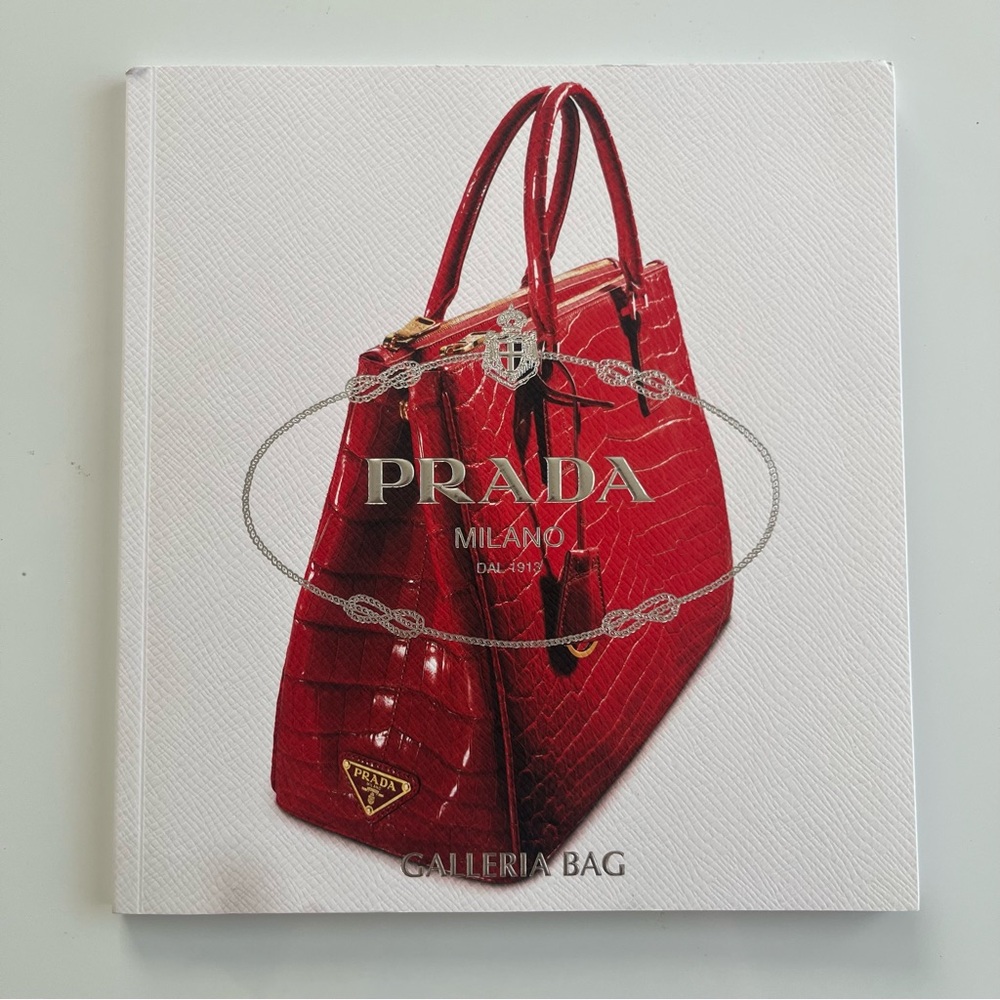 Prada Book 2014 Saffiano Lux Galleria Bag / Coffee Table Display Fashion Catalog